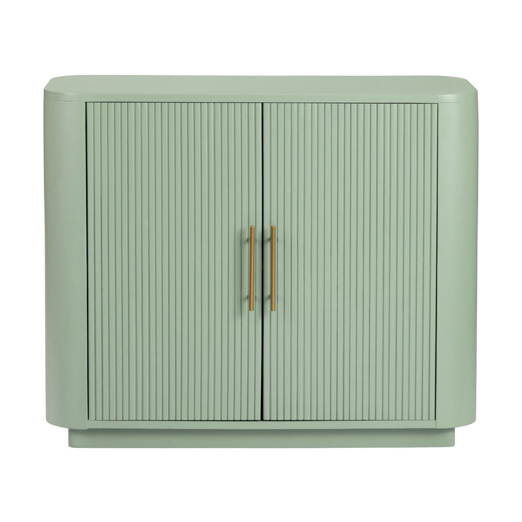 Crestview Collection Julia Pistachio Green Two- Door Cabinet