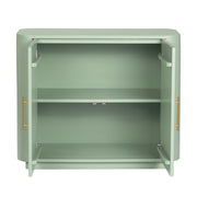 Crestview Collection Julia Pistachio Green Two- Door Cabinet