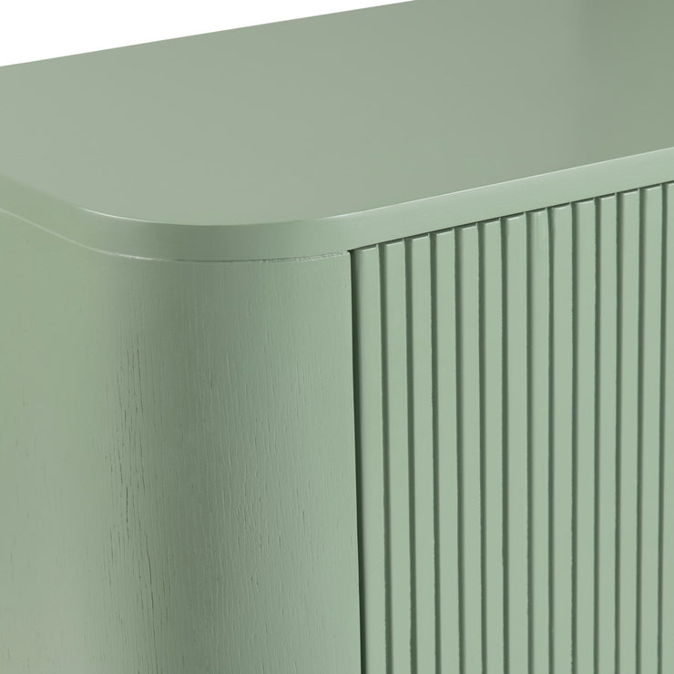 Crestview Collection Julia Pistachio Green Two- Door Cabinet