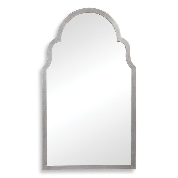 Casa Bella Living Beautiful Arched Top Silver Leaf Mirror