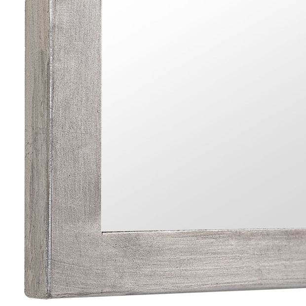 Casa Bella Living Beautiful Arched Top Silver Leaf Mirror