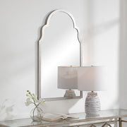 Casa Bella Living Beautiful Arched Top Silver Leaf Mirror