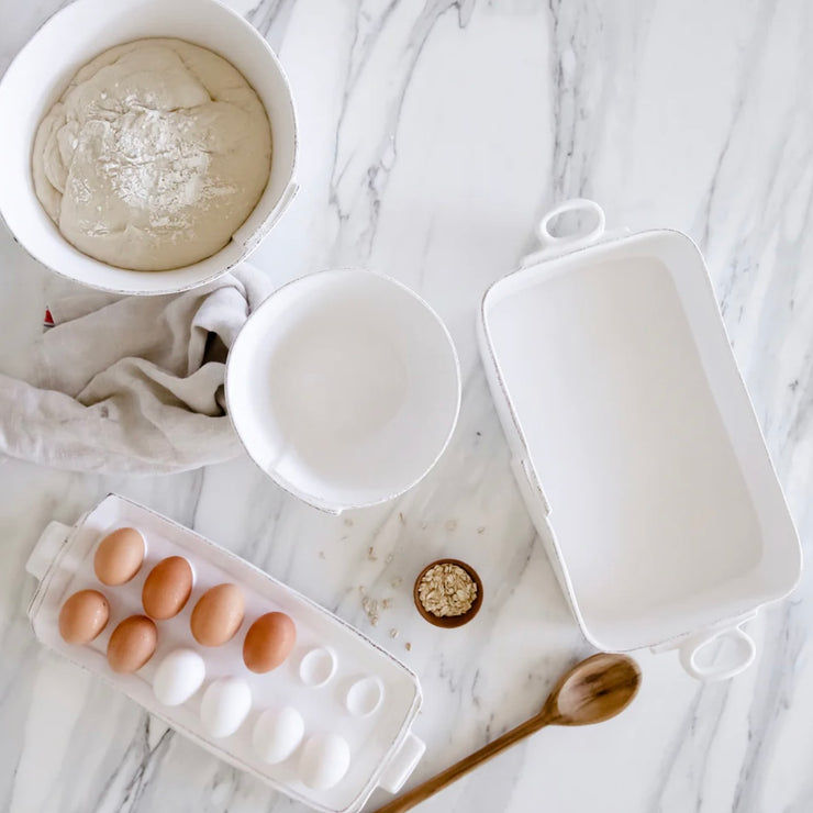 Vietri Lastra White Rectangular Baker ~ Handcrafted Italian Stoneware ~ SALE ~ LIMITED QUANTITIES