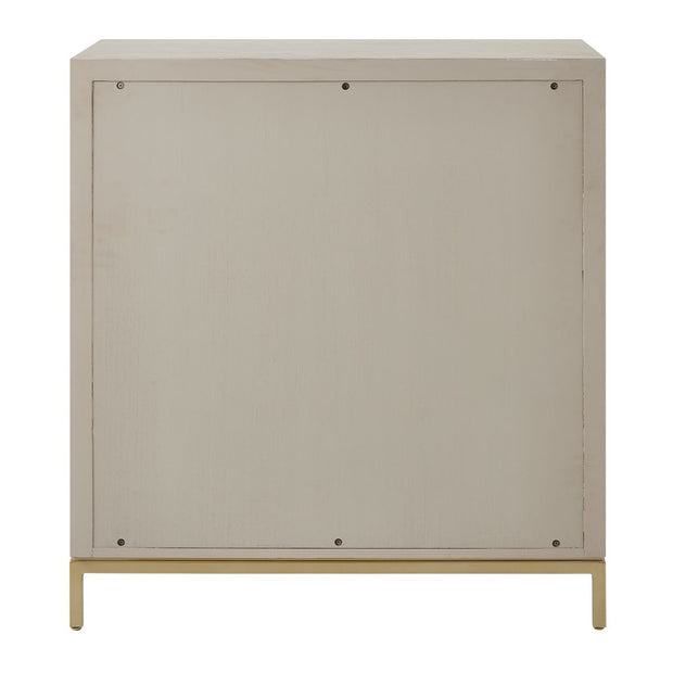 Uttermost Alessia 2 Door Cerused Finish Oak Cabinet