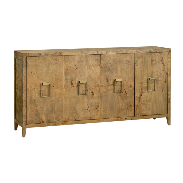 Crestview Collection Richmond Mappa Burl Sideboard