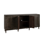 Crestview Collection Highland Park Dark Brown Mango Wood Sideboard