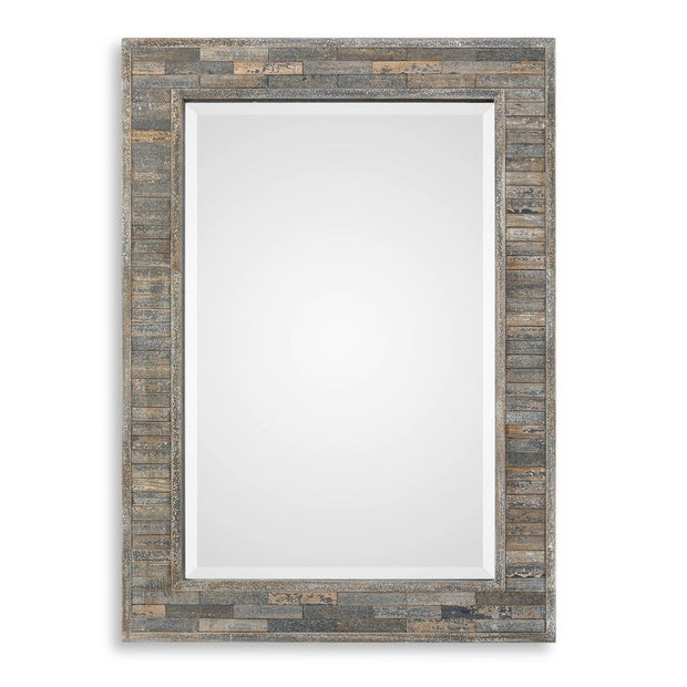 Casa Bella Living Weathered Pine Framed Mirrors