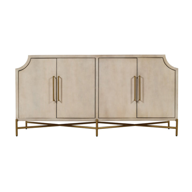 Crestview Collection Capital Mango Wood Four- Door Sideboard