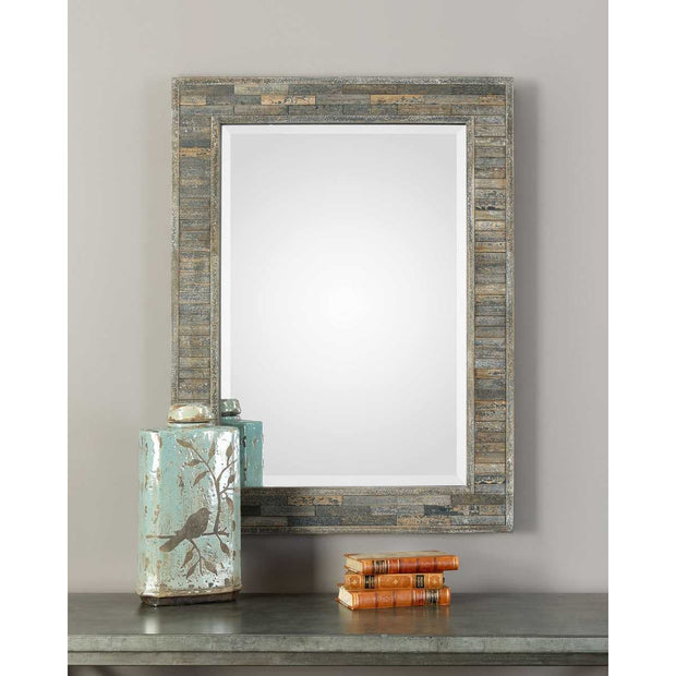 Casa Bella Living Weathered Pine Framed Mirrors