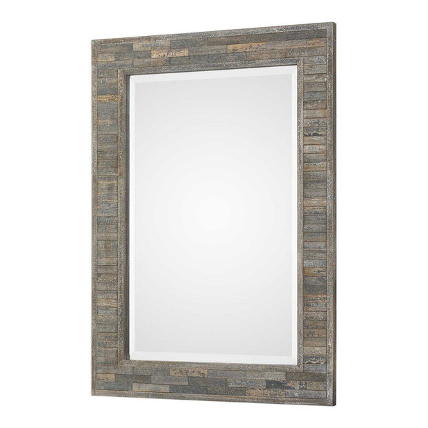 Casa Bella Living Weathered Pine Framed Mirrors