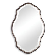 Casa Bella Living Curved Frame Dark Bronze Mirror