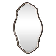 Casa Bella Living Curved Frame Dark Bronze Mirror