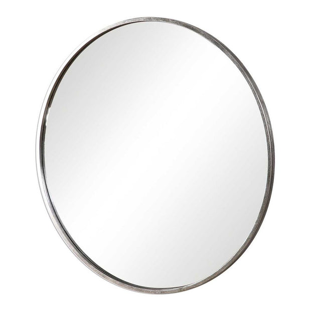 Casa Bella Living Antique Silver Metal Framed Mirror