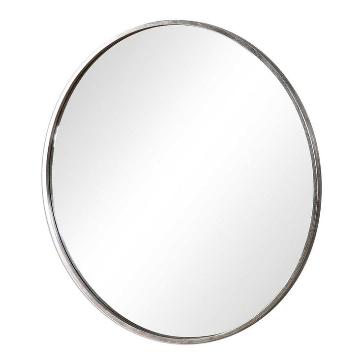 Casa Bella Living Antique Silver Metal Framed Mirror