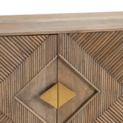 Crestview Collection Brookline Medium Brown Finished Sideboard