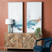 Crestview Collection Brookline Medium Brown Finished Sideboard