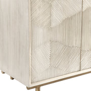 Crestview Collection Brighton Bleached Wood Sideboard