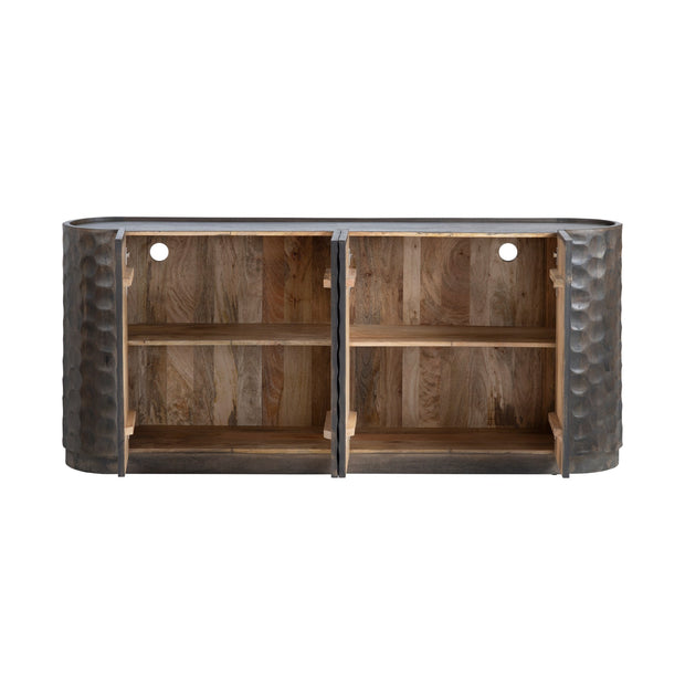 Crestview Collection Gibson Brown 4- Door Sideboard