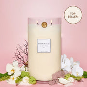 Big Ass Luxuries Sea Salt & Orchid Big Ass Candle ~ 300 oz. 750-1,000 Hours Burn Time