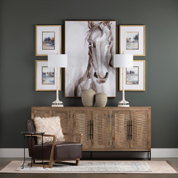 Crestview Collection Capetown 6- Door Sideboard