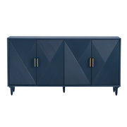 Crestview Collection Arvada Blue Acacia Finish Sideboard