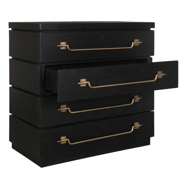 Uttermost Halifax Black Accent Chest