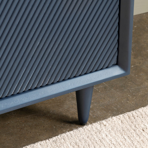 Crestview Collection Arvada Blue Acacia Finish Sideboard