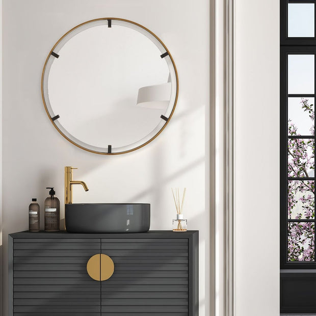 Casa Bella Living Round Floating Mirror