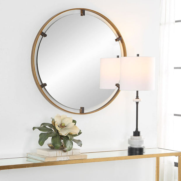 Casa Bella Living Round Floating Mirror