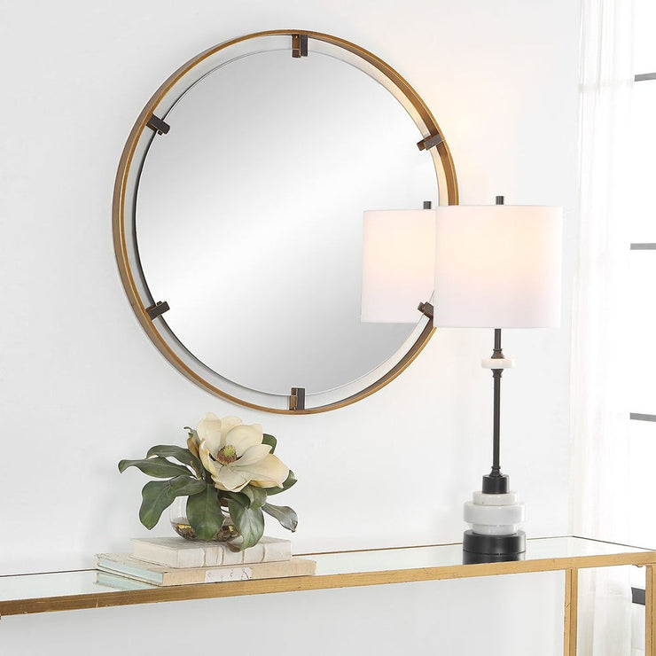 Casa Bella Living Round Floating Mirror