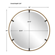 Casa Bella Living Round Floating Mirror