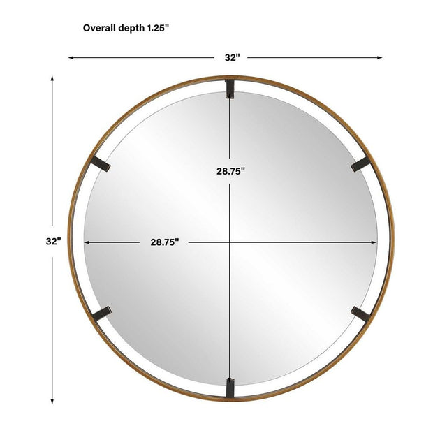 Casa Bella Living Round Floating Mirror