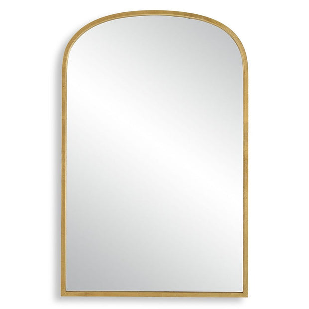 Casa Bella Living Arched Unique Gold Leaf Framed Mirror