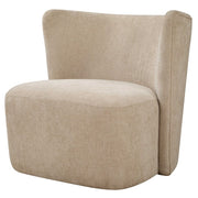 Uttermost Outlook Sand Fabric Swivel Chair