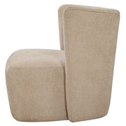 Uttermost Outlook Sand Fabric Swivel Chair