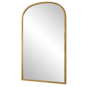 Casa Bella Living Arched Unique Gold Leaf Framed Mirror