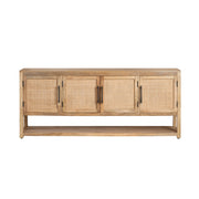 Crestview Collection Valley Creek Light Natural Mango Wood Sideboard