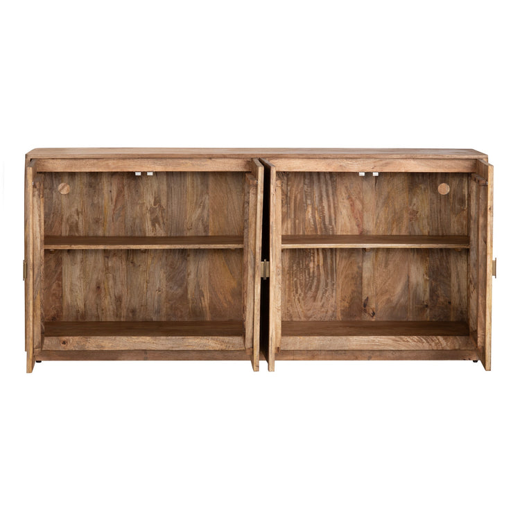 Crestview Collection Chateau 4- Door Sideboard