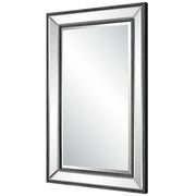 Casa Bella Living Beveled Mirror With Black Beading