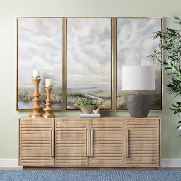Crestview Collection Easton 4- Door Sideboard