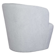 Uttermost Mist Cloud Blue Barrel Swivel Chair