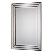 Casa Bella Living Finished In Metallic Bronze Framed Mirror