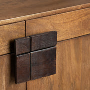 Crestview Collection Ventura 4- Door, 4- Drawer Media Credenza
