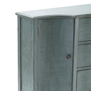 Crestview Collection Abigail Brushed Blue Sideboard