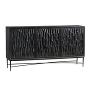Crestview Collection Richmond Modern Dark Gray Sideboard