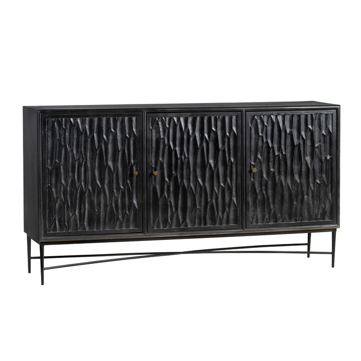 Crestview Collection Richmond Modern Dark Gray Sideboard
