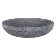 Uttermost Ashen Gray Lava Stone Earth Bowl Indoor and Outdoor Use