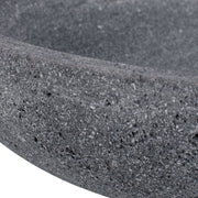 Uttermost Ashen Gray Lava Stone Earth Bowl Indoor and Outdoor Use