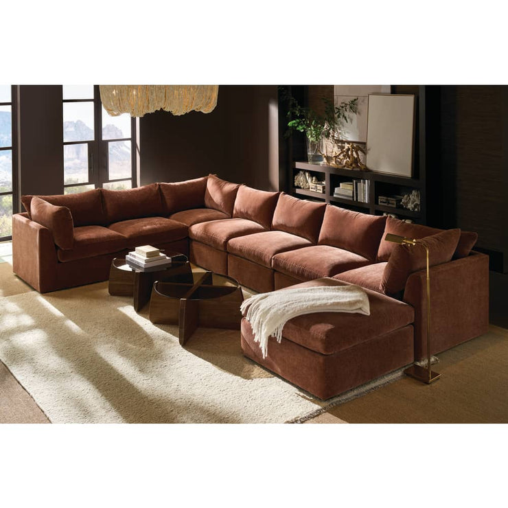 Rowe Furniture Nova Round Glass Coffee Table