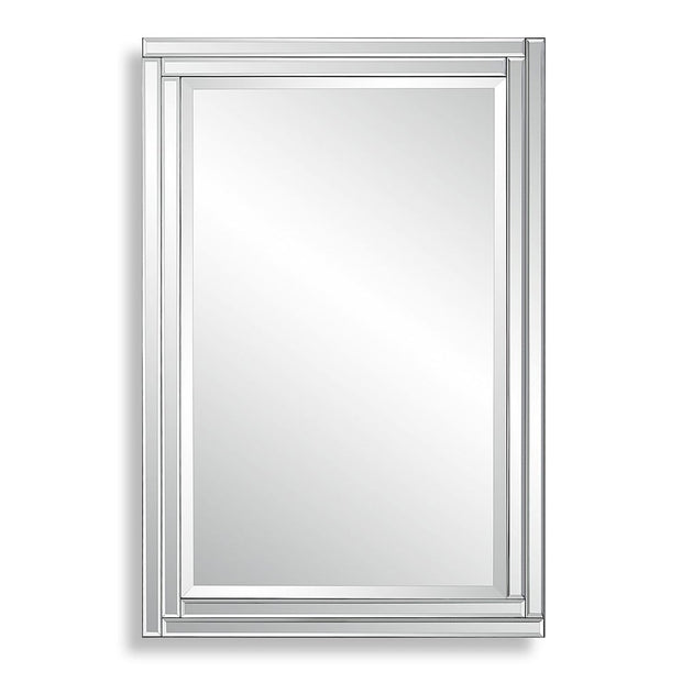 Casa Bella Living Beveled Rows Paneled Mirror